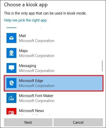 Comment activer le mode kiosque sur Windows 10