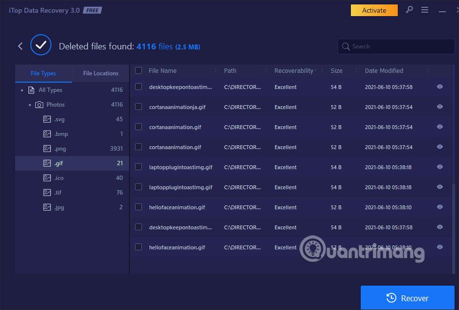 iTop Data Recoveryを使用してコンピュータデータを復元する方法