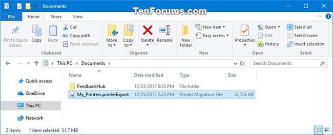 Come eseguire il backup e ripristinare le stampanti in Windows