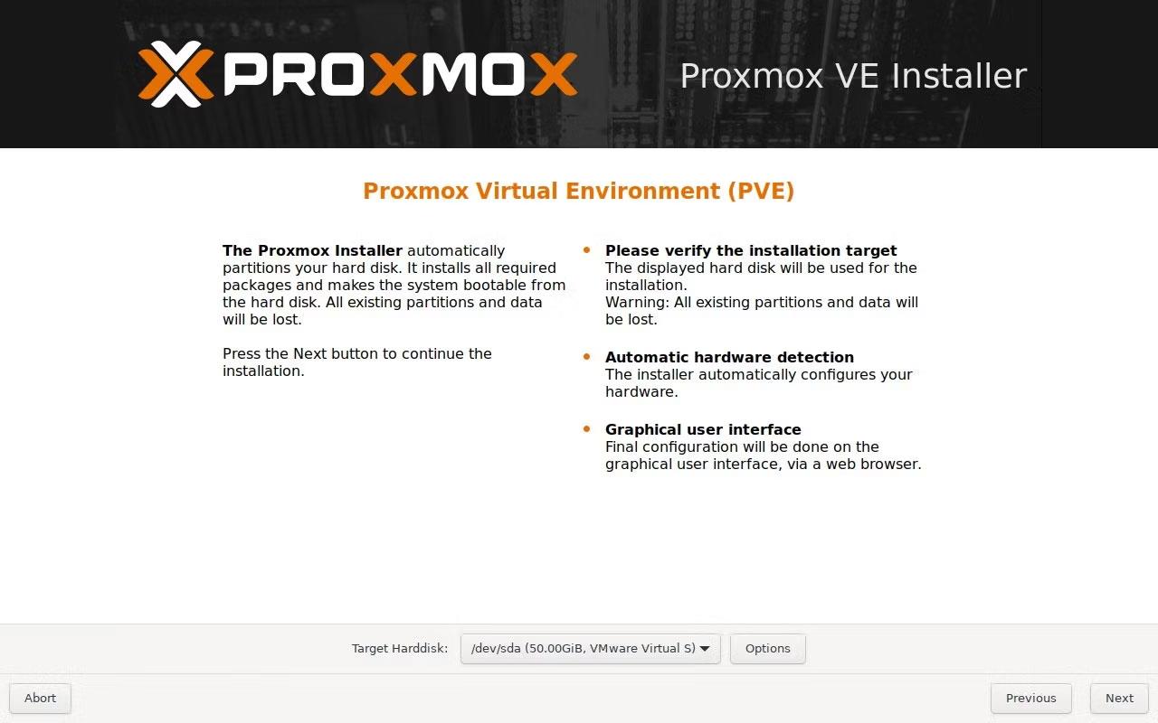 Comment installer Proxmox sur un PC Intel NUC ou x86