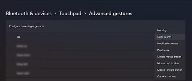 Instructions de base pour les gestes du pavé tactile sous Windows 11