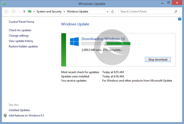 Как исправить ошибку 80240020 при обновлении до Windows 10