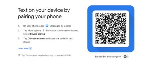 Instructions pour utiliser lapplication Google Messages sur votre ordinateur