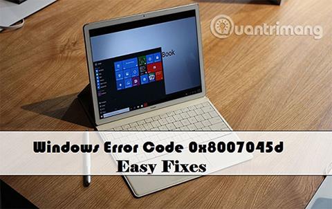Découvrez le code d'erreur 0x8007045d et comment le corriger