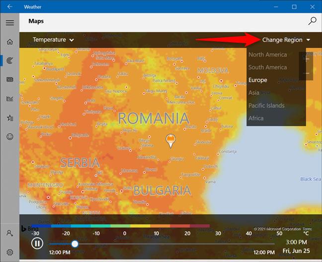 您可以使用 Windows 10 上的天氣應用程式執行 6 件事