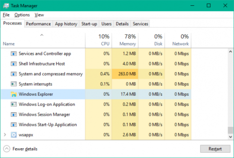 Windows 10 작업 표시줄이 작동하지 않습니다. 해결 방법은 다음과 같습니다.