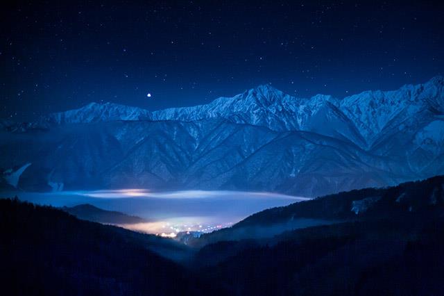 Fond d'écran ciel nocturne, beau fond d'écran ciel étoilé