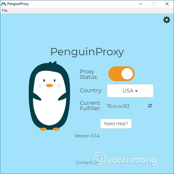 PenguinProxy を使用して仮想プライベート ネットワークに接続する方法