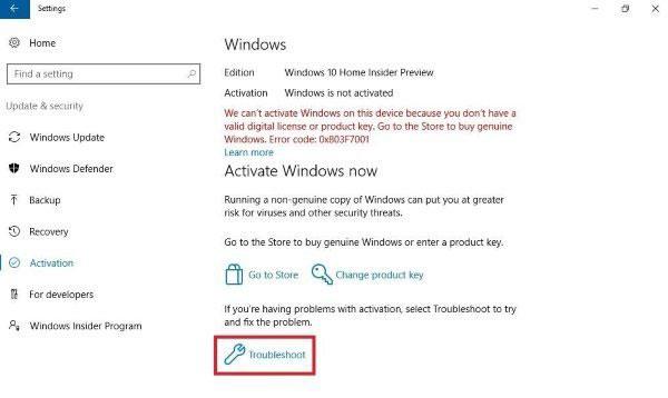 Comment corriger l'erreur 0x8007007B lors de l'activation de Windows 10