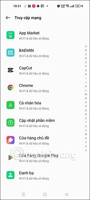 Comment désactiver les applications qui utilisent des données sur les téléphones Oppo