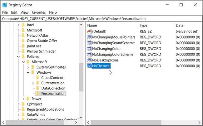 Comment empêcher les autres de modifier les thèmes et les icônes de votre bureau Windows