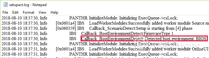 Comment vérifier si votre ordinateur prend en charge EFI/UEFI ou Legacy BIOS