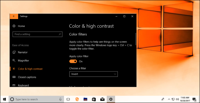 Comment activer la fonctionnalité Filtres de couleur dans Windows 10 pour vous aider à voir l'écran plus clairement