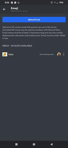 Come aggiungere emoji al server Discord