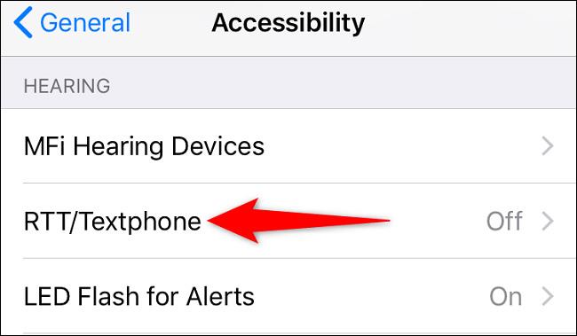 Come disattivare la funzione RTT su iPhone