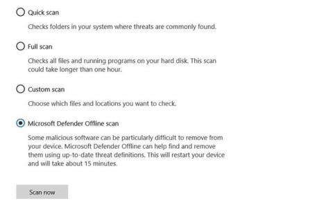 So entfernen Sie Viren mit Windows Defender Offline unter Windows 10