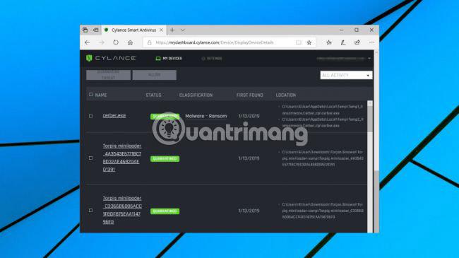 Cylance Smart Antivirus Review – Antivirensoftware mit Tools der künstlichen Intelligenz