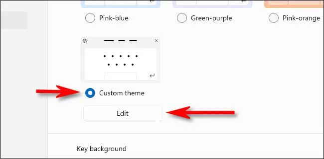 如何更改Windows 11中虛擬鍵盤的主題和背景顏色