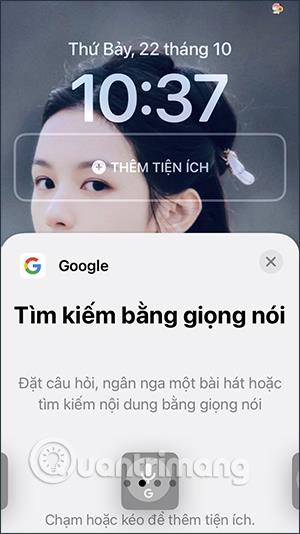 iPhoneのロック画面にGoogleレンズを追加する方法