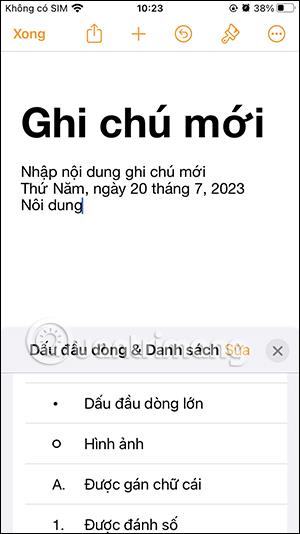 如何在 iPhone 版 Pages 應用程式中編輯筆記