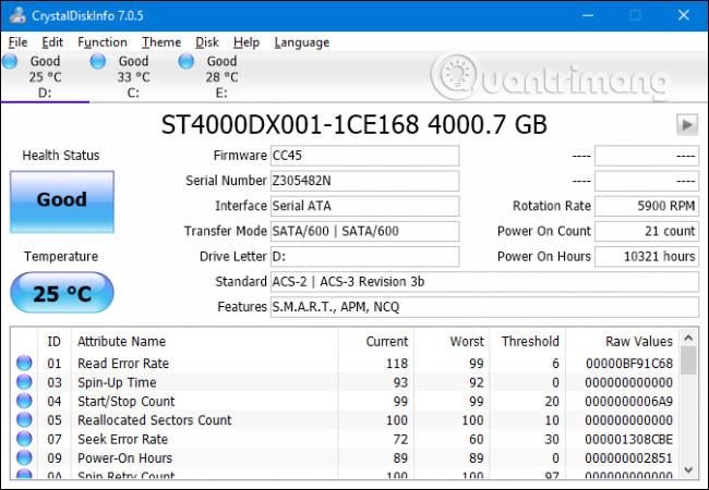 Comment vérifier l'état du disque dur avec SMART