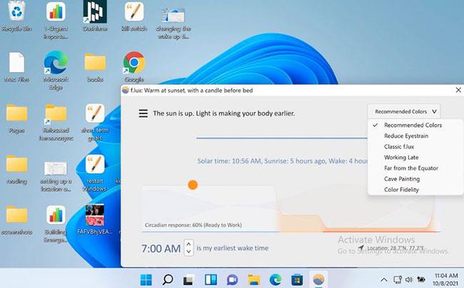 5 modi per ottenere il massimo da f.lux su Windows 10