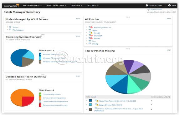 5 meilleurs logiciels de surveillance et de gestion des correctifs