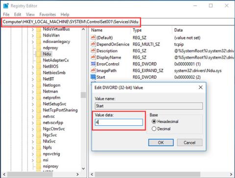 Windows 10에서 많은 CPU를 사용하는 서비스 호스트 로컬 시스템 수정