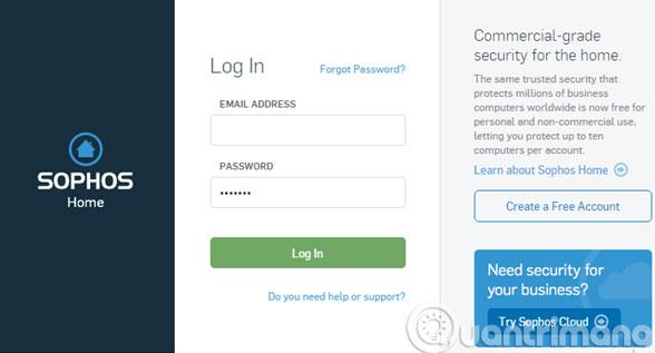 Sophos Home を使用してコンピュータをリモートで保護する