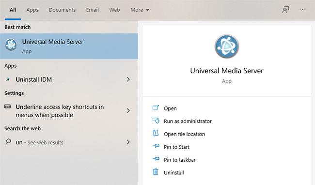 Comment ajouter des adresses IP à la liste blanche dans Universal Media Server sous Windows