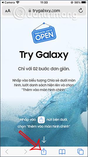 Comment découvrir Samsung Galaxy sur iPhone