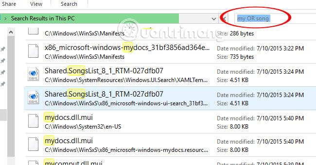 Suggerimenti per una ricerca più rapida in Windows 10