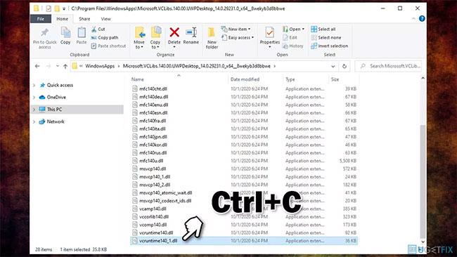 Comment corriger l'erreur VCRUNTIME140_1.dll introuvable, manquant dans Windows