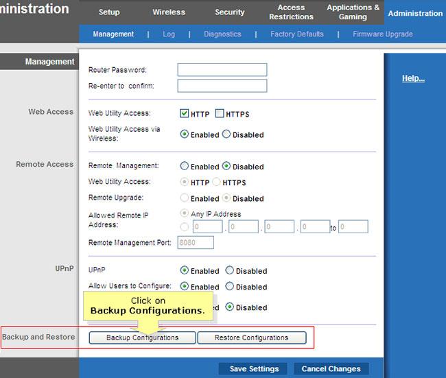 Come utilizzare la funzione di backup e ripristino della configurazione nei router Linksys