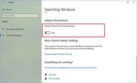 Comment empêcher les indexeurs de recherche daffecter les performances sous Windows 10