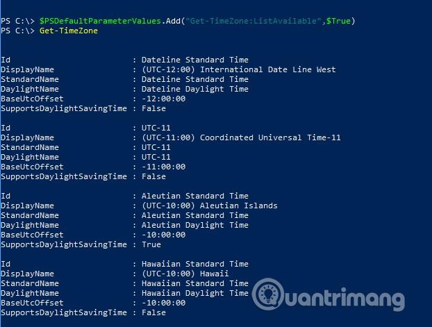 Come utilizzare i parametri predefiniti di PowerShell per modificare il comportamento dei comandi