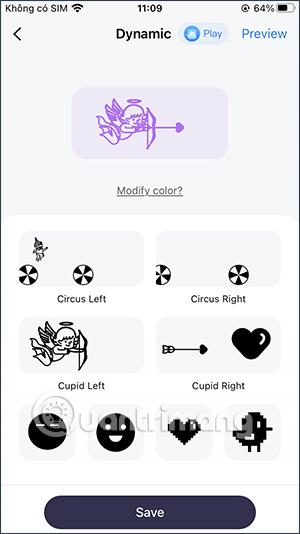 Instructions pour ajouter des icônes animées à l'écran de verrouillage de l'iPhone