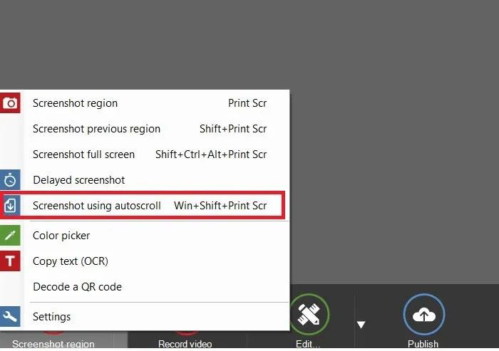 Comment prendre des captures d'écran défilantes et des écrans longs sous Windows