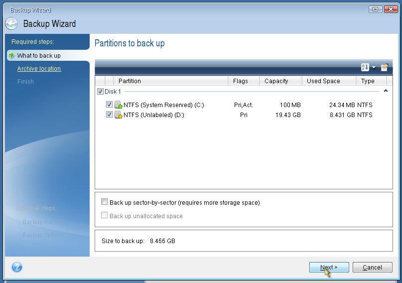 Suggerimenti per eseguire il backup e ripristinare Windows in soli 10 minuti con Acronis True Image