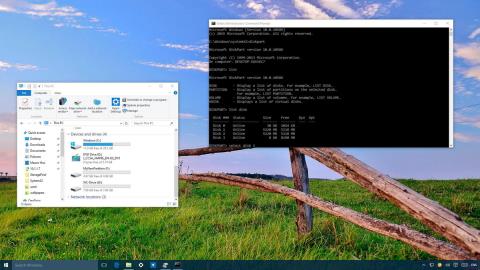 Utilisez DiskPart pour formater et nettoyer les disques durs portables sous Windows 10