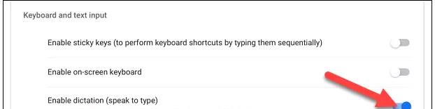 So geben Sie Text per Spracheingabe auf dem Chromebook ein