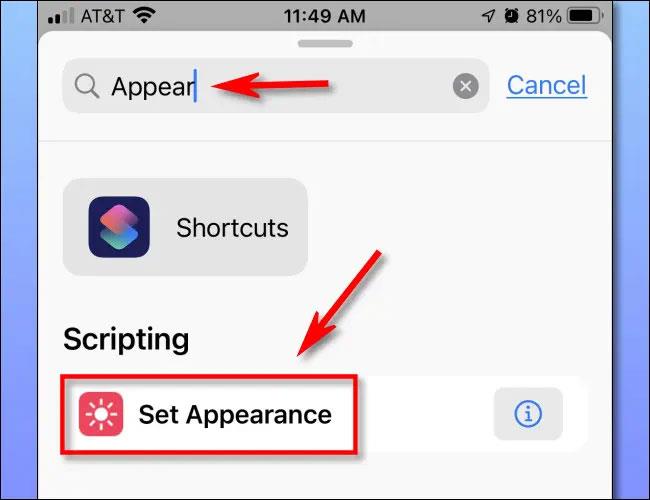 Comment activer le mode sombre en appuyant sur l'arrière de l'iPhone