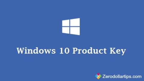 Windows 10 키를 입력하는 5가지 간단한 방법