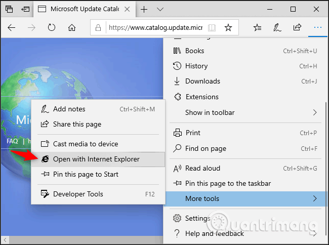 Comment ouvrir d'anciens sites Web dans Internet Explorer sous Windows 10