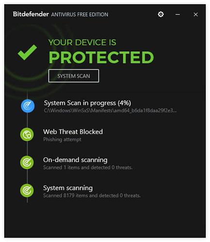 Bitdefender Antivirus Free Edition 리뷰: 컴팩트하고 모든 기능을 갖춘 제품