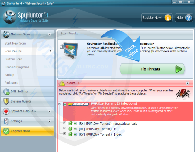 Rimuovere completamente URL Mal Virus - http://107.170.47.181