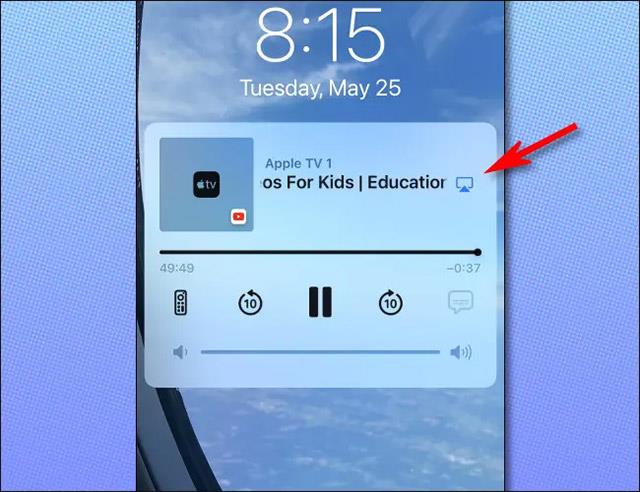 Come nascondere i tasti di controllo multimediale AirPlay sulla schermata di blocco dell'iPhone