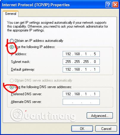 A quoi sert ladresse IP 192.168.1.5 ?