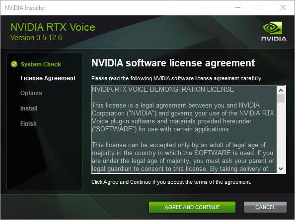 Comment installer RTX Voice sur la carte GTX sous Windows