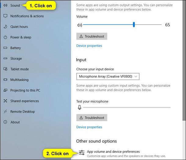 Come utilizzare cuffie e altoparlanti esterni in parallelo nell'aggiornamento di aprile di Windows 10